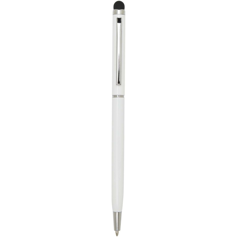 Stylo bille en aluminium Ore avec styletCouleur:Blanc