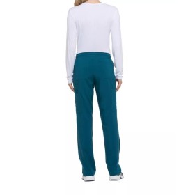 Pantalon à taille moyenne à cordon femme 