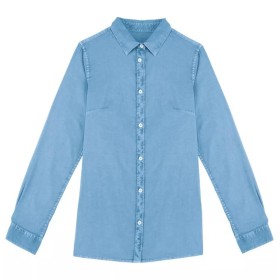 Chemise écoresponsable délavée femme 