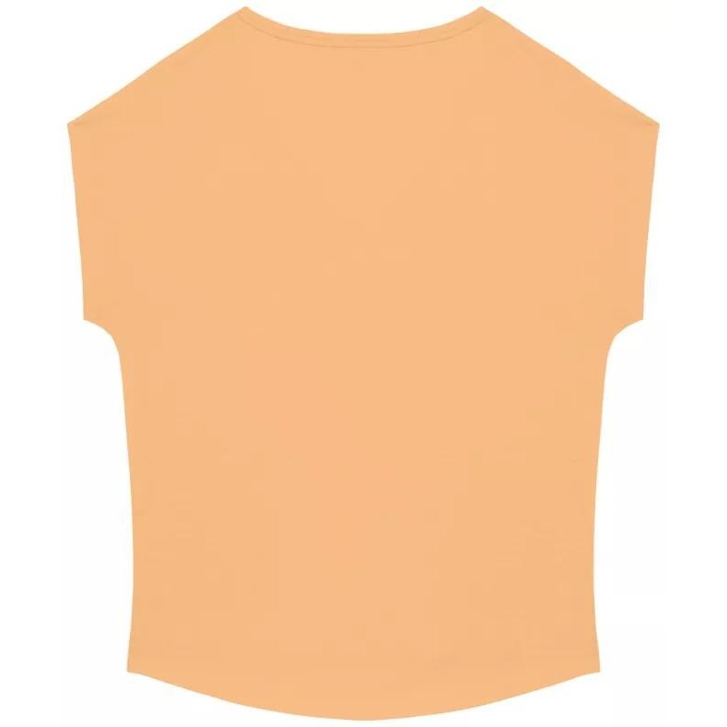 T-shirt écoresponsable loose à col V femme 