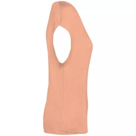 T-shirt écoresponsable loose à col V femme 