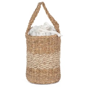 Sac panier en jute et jonc de mer 