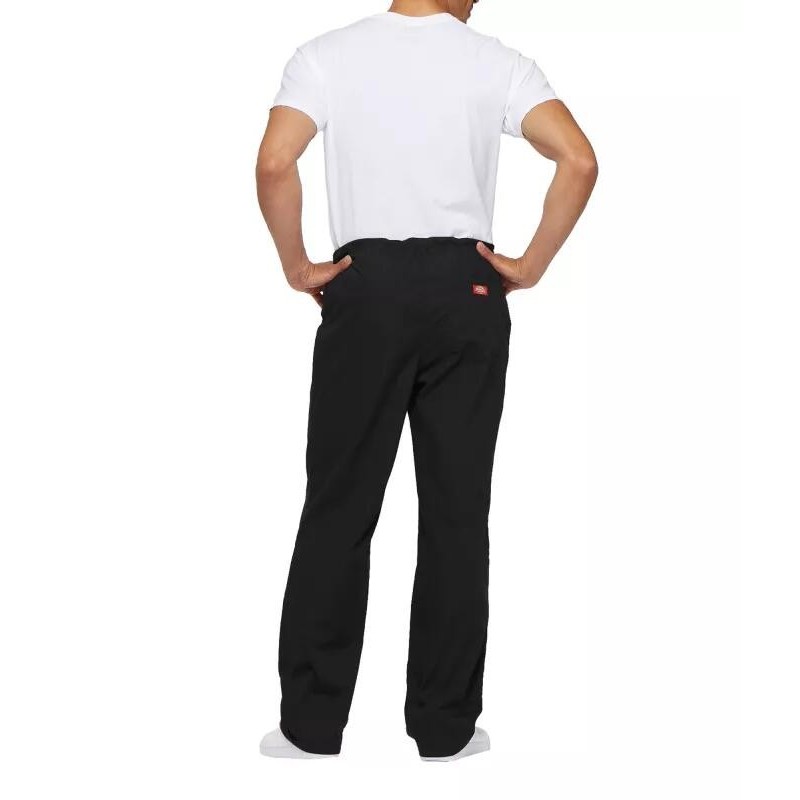 Pantalon à cordon de serrage à taille standard unisexe 