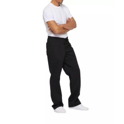 Pantalon à cordon de serrage à taille standard unisexe 