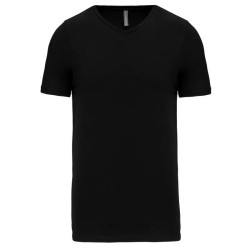 T-shirt manches courtes col V homme 