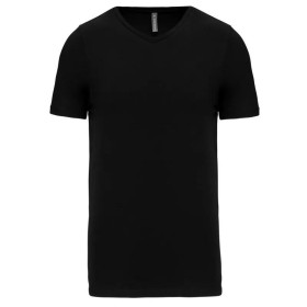 T-shirt manches courtes col V homme 