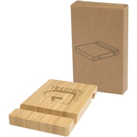 Support téléphone en bambou Bubup à 2 angles pour tablettes et téléphone 