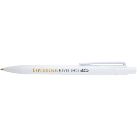 Stylo bille Unica en plastique recyclé (encre noire) 