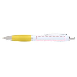Stylo bille Nash en plastique recyclé (encre noire) 