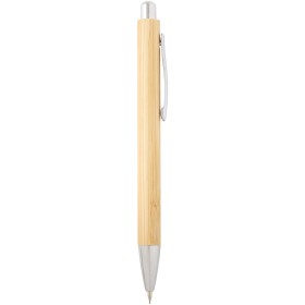 Set stylo bille et porte-mine Oblys en bambou (encre noire) 