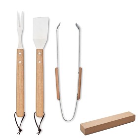 Set de barbecue  en chêne 