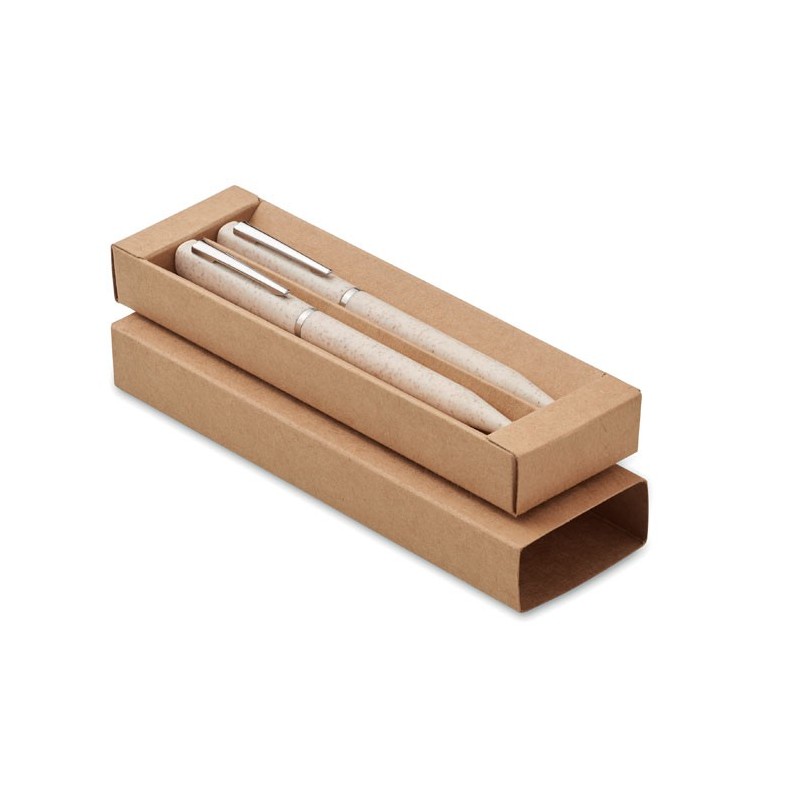 Set de stylo paille de blé/ABS 