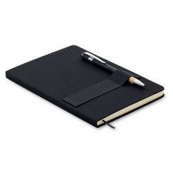 Carnet RPET A5 avec stylo 