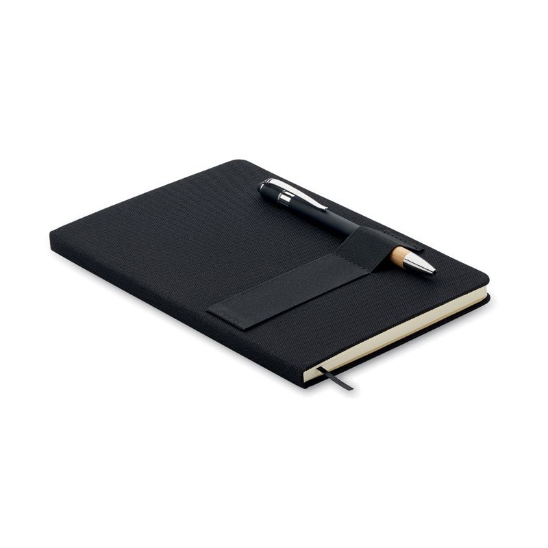 Carnet RPET A5 avec stylo 