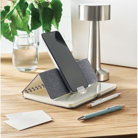 Cahier A5 support de téléphone 