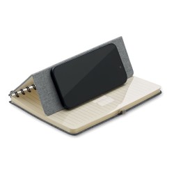 Cahier A5 support de téléphone 