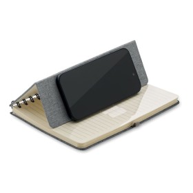 Cahier A5 support de téléphone 