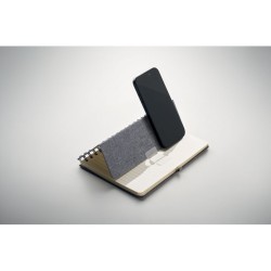 Cahier A5 support de téléphone 