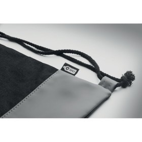Sac à cordon en PU RPET 2 tons 
