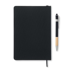 Carnet RPET A5 avec stylo 