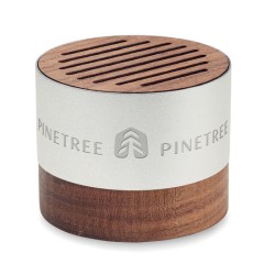 Enceinte en aluminium recyclé 