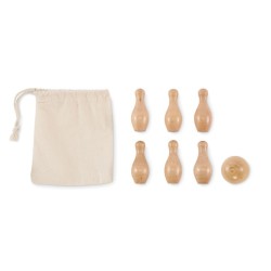 Mini jeu de quilles en pin 