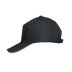 Casquette en coton LED à 5 pans 