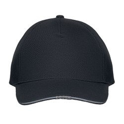 Casquette en coton LED à 5 pans 