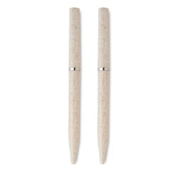 Set de stylo paille de blé/ABS 