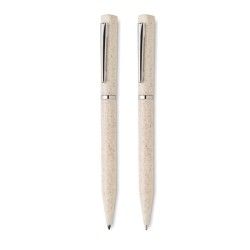 Set de stylo paille de blé/ABS 