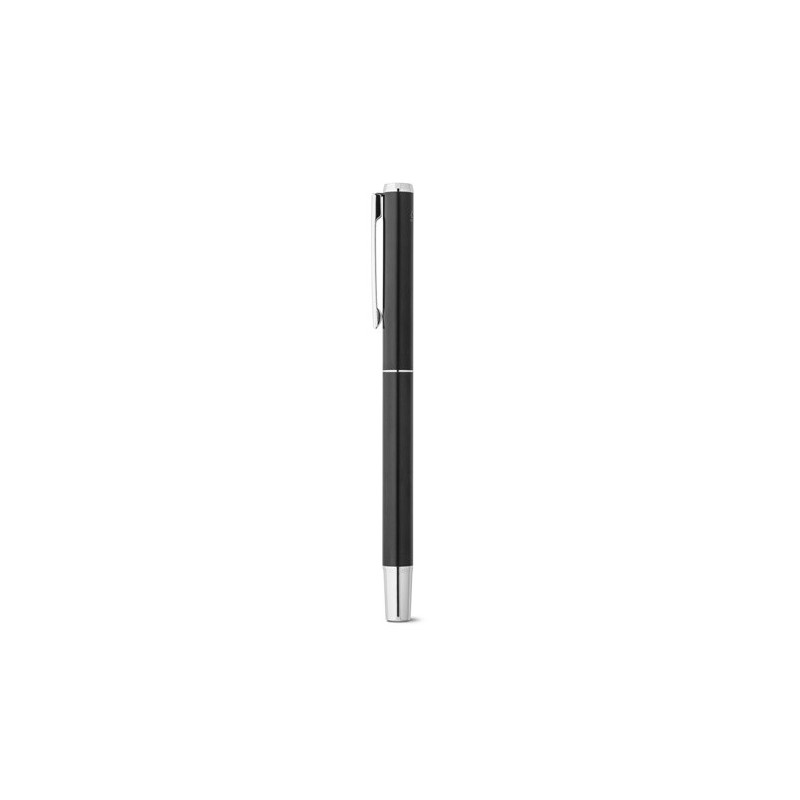 LEAH Parure de stylo à bille et de roller en aluminium (94% rAL) avec clip 