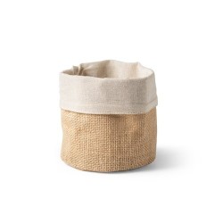 DUCASSE Sac multi-usage en coton (120g/m²) et toile de jute (260g/m²) 