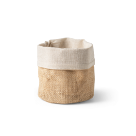 DUCASSE Sac multi-usage en coton (120g/m²) et toile de jute (260g/m²) 