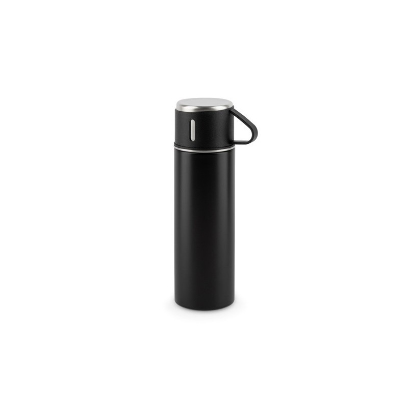 COMANECI Bouteille en acier inoxydable à double paroi (90 % recyclé) avec finition mate 490 mL 