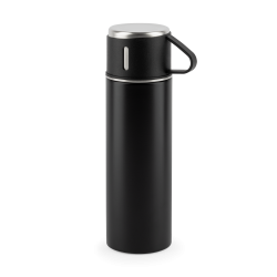 COMANECI Bouteille en acier inoxydable à double paroi (90 % recyclé) avec finition mate 490 mL 
