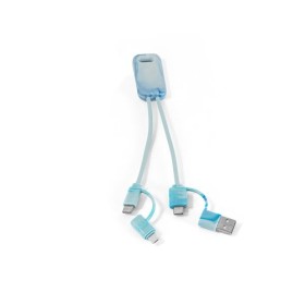 BERNERS Câble USB 6-en-1 ultra-rapide en PET recyclé (100 % rPET) 