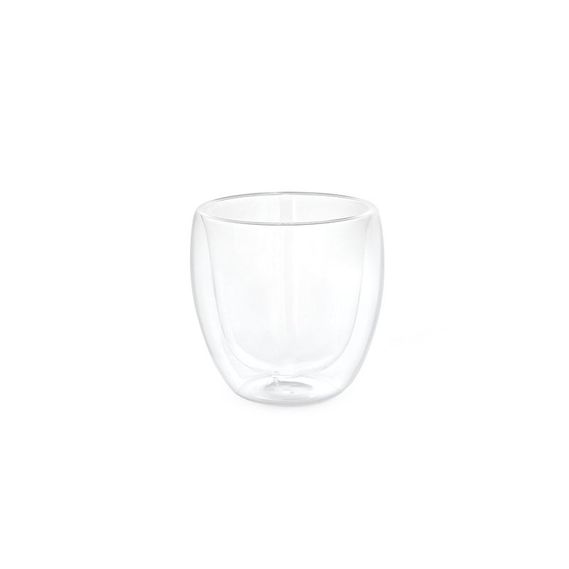 AMERICANO Tasse isotherme en verre 220mL 