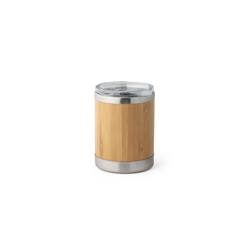 LYCKA Tasse 350mL en bambou et acier inox 
