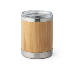 LYCKA Tasse 350mL en bambou et acier inox 