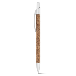 NATURA Stylo en liège et aluminium avec clip 