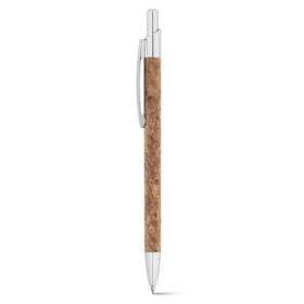 NATURA Stylo en liège et aluminium avec clip 