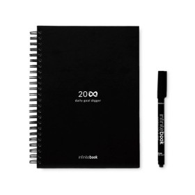 STARTER KIT INFINITE PLANNER A5 Le set comprend un "infinite Diary", un kit de nettoyage, un marqueur et un porte-marqueur 