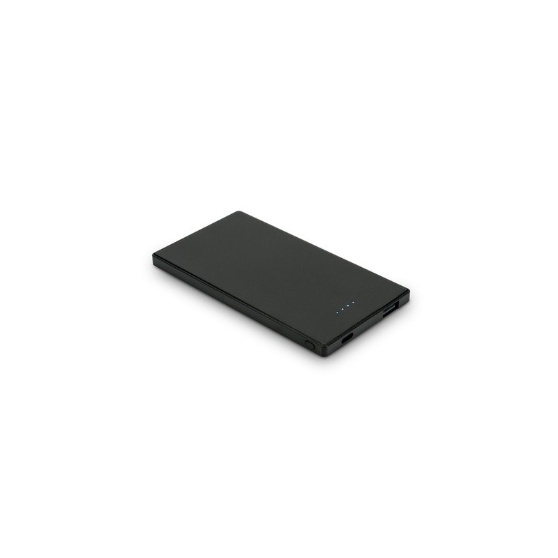 DENNING Banque d'alimentation mince en acier inoxydable de 5 000 mAh 