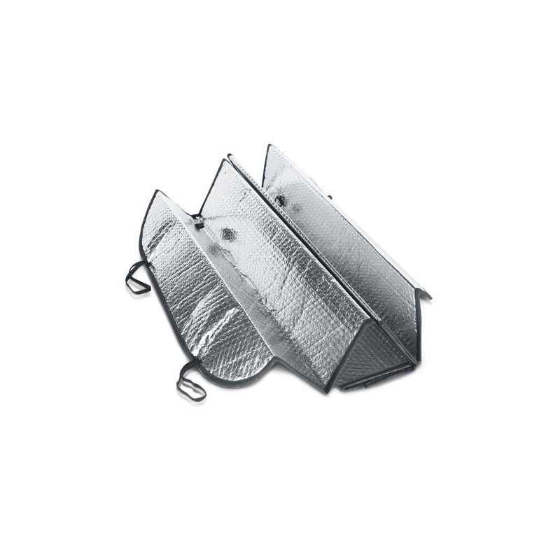 CRADLE Pare-soleil pour pare-brise de voiture avec revêtement en PE et en aluminium 