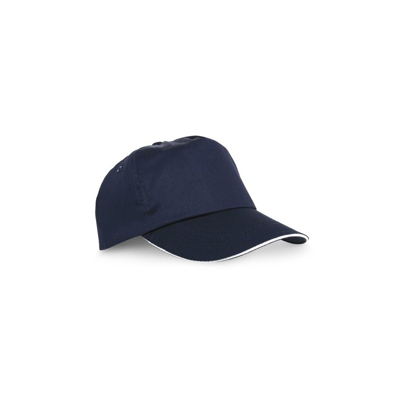 CLAIRE Casquette sandwich en 100% polyester 
