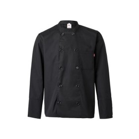 VL KALI Veste de cuisine à manches longues (175g/m²), en coton (35%) et polyester (65%) 