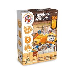 Ancient Egypt Excavation Kit III Jeu éducatif livré avec un sac cadeau en papier kraft (115 g/m²) 