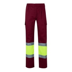 VL POSEIDON LARGE Pantalon bicolore en sergé multipoches (210g/m²), en coton (20%) et polyester (80%) 