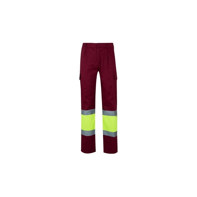 VL POSEIDON LARGE Pantalon bicolore en sergé multipoches (210g/m²), en coton (20%) et polyester (80%) 