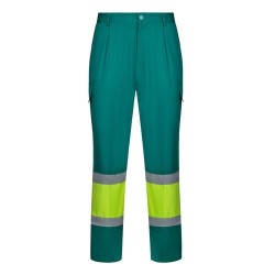 VL ARTEMIS Pantalon bicolore en sergé (190g/m²), en coton (20%) et polyester (80%) 